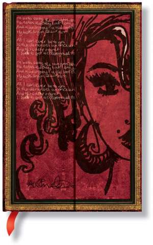 AMY WINEHOUSE TEARS DRY MINI LINED de Paperblanks