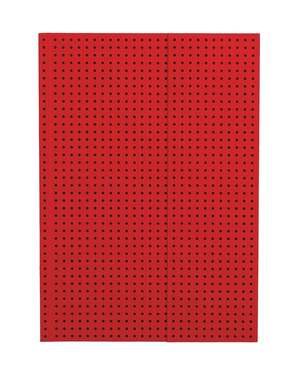 Red on Black (Circulo) A5 Unlined Notebook de Paperblanks