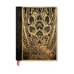 Paperblanks the Chanin Rise New York Deco Hardcover Journal Ultra Lined Elastic Band Closure 144 Pg 120 GSM de Paperblanks