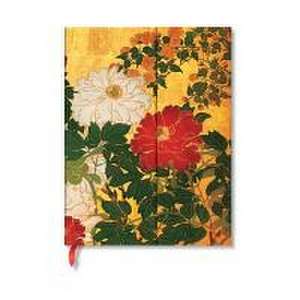 Natsu (Rinpa Florals) Ultra Lined Hardback Journal (Wrap Closure) de Paperblanks