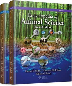 Encyclopedia of Animal Science - (Two-Volume Set) de Duane E. Ullrey