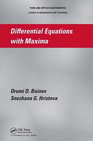 Differential Equations with Maxima de Drumi D. Bainov