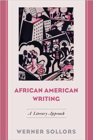 African American Writing: A Literary Approach de Werner Sollors