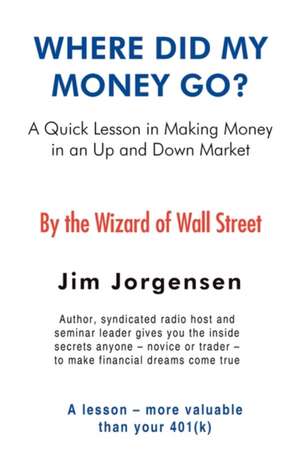 Where Did My Money Go? de Jim Jorgensen