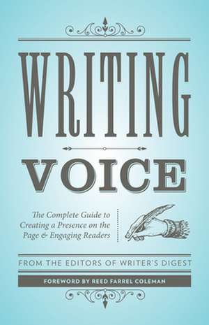 Writing Voice de Writer'S Digest Books