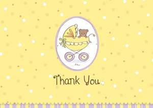 Baby Thank You Boxed Notes (14 Cards, 15 Envelopes) de Peter Pauper Press