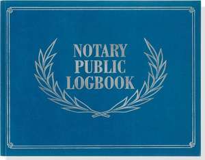 Notary Public Logbook de Peter Pauper Press Inc