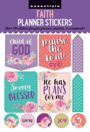 Essentials Faith Planner Stickers de Inc Peter Pauper Press