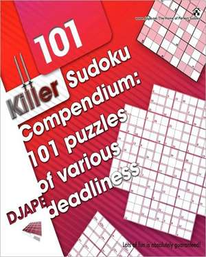 Killer Sudoku Compendium de Dj Ape