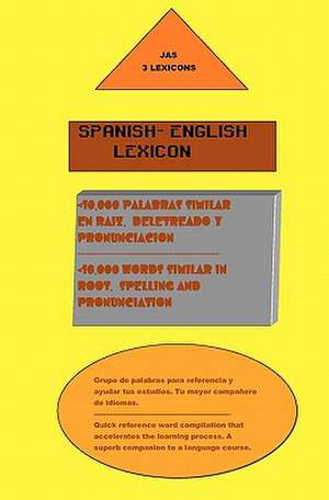 Spanish- English Lexicon de Jimmy Seanosky