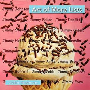 Art of More Lists de John Nieman