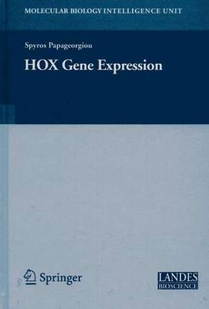 HOX Gene Expression de Spyros Papageorgiou