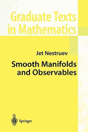Smooth Manifolds and Observables de Jet Nestruev