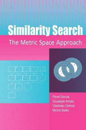 Similarity Search: The Metric Space Approach de Pavel Zezula