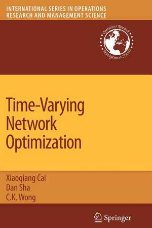 Time-Varying Network Optimization de Dan Sha