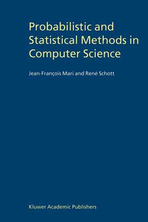 Probabilistic and Statistical Methods in Computer Science de Jean-François Mari