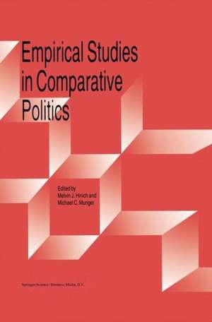 Empirical Studies in Comparative Politics de Melvin J. Hinich