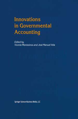 Innovations in Governmental Accounting de Vicente Montesinos