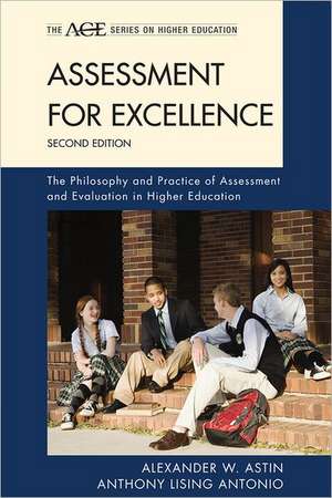 Assessment for Excellence de Alexander W. Astin