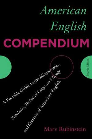 American English Compendium de Marv Rubinstein