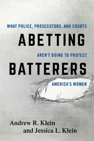 Abetting Batterers de Andrew R. Klein