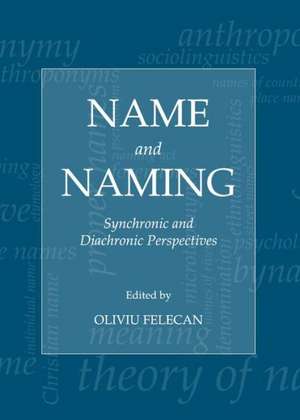 Name and Naming: Synchronic and Diachronic Perspectives de Oliviu Felecan