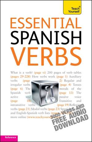 Essential Spanish Verbs de Maria Rosario Hollis