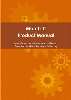 Match-It Product Manual de Dave Nichols