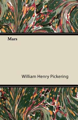 Mars de William Henry Pickering