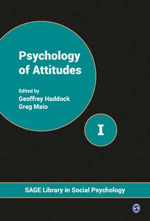 Psychology of Attitudes de Geoff Haddock