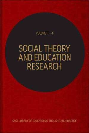 Social Theory and Education Research de Mark Murphy