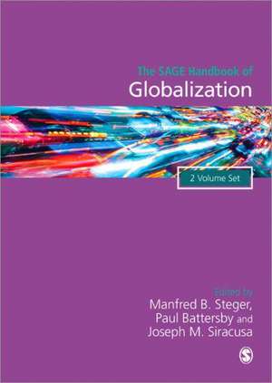 The SAGE Handbook of Globalization de Manfred B. Steger