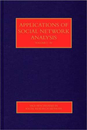 Applications of Social Network Analysis de Peter J. Carrington