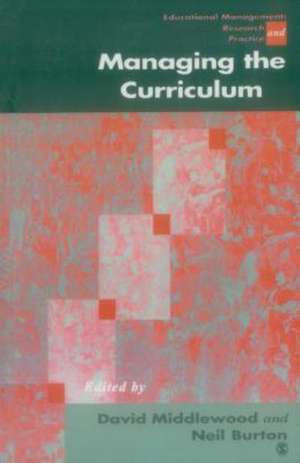 Managing the Curriculum de David Middlewood