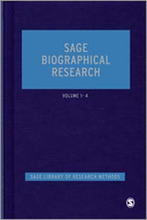 SAGE Biographical Research de John Goodwin