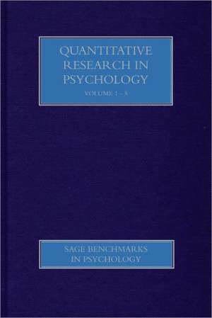 Quantitative Research in Psychology de Jeremy Miles