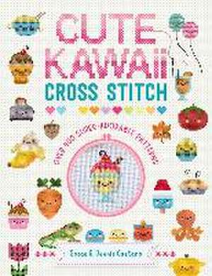 Cute Kawaii Cross Stitch de Sosae Caetano