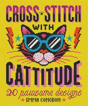 Cross Stitch with Cattitude de Emma (Author) Congdon