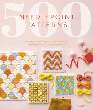 500 Needlepoint Patterns de Anais Herve