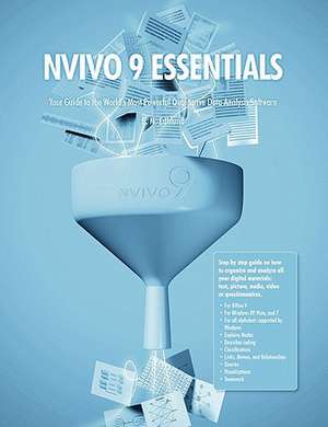 Nvivo 9 Essentials de Bengt Edhlund