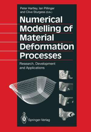 Numerical Modelling of Material Deformation Processes: Research, Development and Applications de Peter Hartley