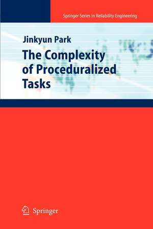 The Complexity of Proceduralized Tasks de Jinkyun Park