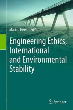 Ethical Engineering for International Development and Environmental Sustainability de Marion Hersh