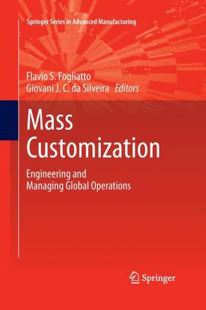 Mass Customization de Flavio S. Fogliatto