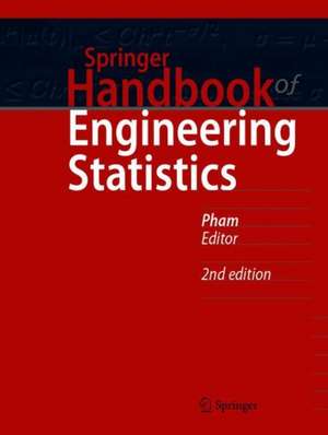 Springer Handbook of Engineering Statistics de Hoang Pham