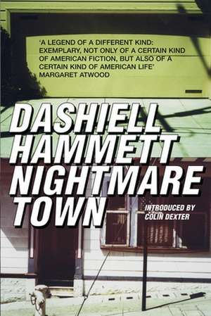 Nightmare Town de Dashiell Hammett