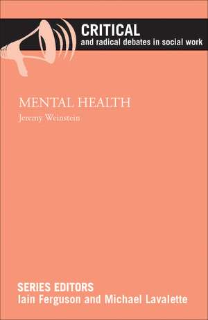 Mental Health de Jeremy Weinstein