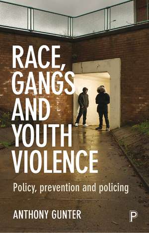 Race, Gangs and Youth Violence: Policy, Prevention and Policing de Anthony Gunter