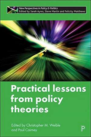 Practical Lessons from Policy Theories de C Weible