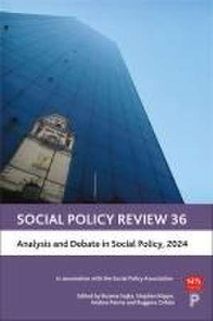 Social Policy Review 36 – Analysis and Debate in Social Policy, 2024 de Bozena Sojka